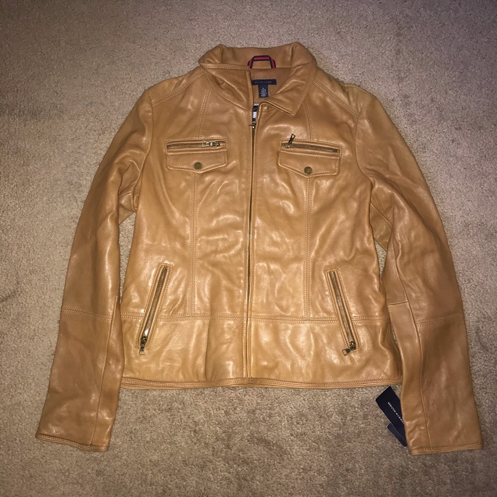 Tommy Hilfiger Genuine Leather Jacket